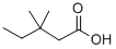 Structure of 3,3-DIMETHYLPENTANOIC ACID