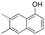 6,7-Dimethyl-1-naphthol结构式