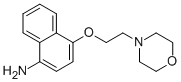 Structure of 4-(2-Morpholinoethoxy)naphthalen-1-amine