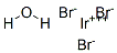 Structure of IRIDIUM(III) BROMIDE HYDRATE