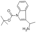 Structure of 3-(1-AMINO-ETHYL)-INDOLE-1-CARBOXYLIC ACID TERT-BUTYL ESTER