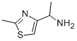 1-(2-甲基噻唑-4-基)乙胺结构式