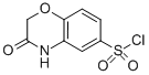 Structure of 3-OXO-3,4-DIHYDRO-2H-1,4-BENZOXAZINE-6-SULFONYL CHLORIDE