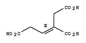 Structure of 2-Butene-1,2,4-tricarboxylicacid, (2E)-