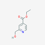 Structure of Ethyl 2-(hydroxymethyl)isonicotinate