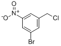 1-BROMO-3-(CHLOROMETHYL)-5-NITROBENZENE结构式