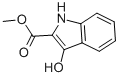 Structure of 3-HYDROXYINDOLE-2-CARBOXYLIC ACID METHYL ESTER