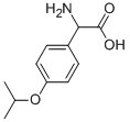 Structure of AMINO(4-ISOPROPOXYPHENYL)ACETIC ACID