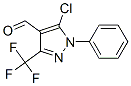 Structure of 3-trifluoromethyl-1-phenyl-1H-5-chloropyrazole-4-carbaldehyde