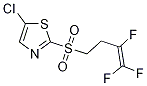 Structure of 5-Chloro-2-[(3,4,4-trifluorobut-3-en-1-yl)sulfonyl]-1,3-thiazole
