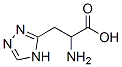 Structure of BETA-(1,2,4-TRIAZOL-3-YL)-DL-ALANINE