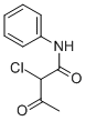 Structure of 2-CHLORO-3-OXO-N-PHENYLBUTANAMIDE