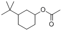 Structure of 3-tert-butylcyclohexyl acetate