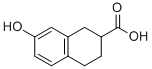 Structure of 7-HYDROXY-1,2,3,4-TETRAHYDRO-NAPHTHALENE-2-CARBOXYLIC ACID
