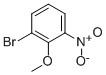 Structure of 1-BROMO-2-METHOXY-3-NITRO-BENZENE