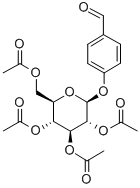 Structure of 4-FORMYLPHENYL 2,3,4,6-TETRA-O-ACETYL-BETA-D-GLUCOPYRANOSIDE