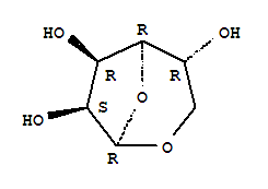 Structure of .beta.-D-Mannofuranose, 1,6-anhydro-