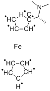 Structure of (R)-(+)-N,N-DIMETHYL-1-FERROCENYLETHYLAMINE