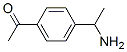 Structure of Ethanone,1-[4-(1-aminoethyl)phenyl]-