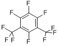 Structure of TETRAFLUORO-1,3-BIS(TRIFLUOROMETHYL)BENZENE