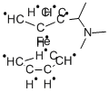 Structure of (+/-)-N,N-DIMETHYL-1-FERROCENYLETHYLAMINE