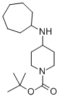 1-BOC-4-CYCLOHEPTYLAMINO-PIPERIDINE结构式