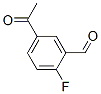 Benzaldehyde,5-acetyl-2-fluoro-结构式