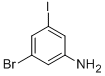 Structure of 3-BROMO-5-IODOANILINE
