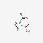 1H-pyrazole-4,5-dicarboxylic acid结构式