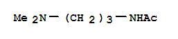 Structure of acetamide, N-[3-(dimethylamino)propyl]-