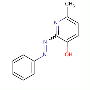 3-Pyridinol, 6-methyl-2-[(E)-2-phenyldiazenyl]-结构式