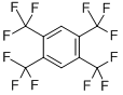 Structure of 1,2,4,5-TETRAKIS(TRIFLUOROMETHYL)BENZENE
