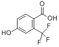 Structure of 4-HYDROXY-2-(TRIFLUOROMETHYL)BENZOIC ACID