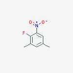 2-fluoro-1,5-dimethyl-3-nitrobenzene结构式