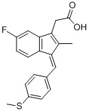 Structure of SULINDAC SULFIDE