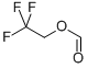 Structure of 2,2,2-TRIFLUOROETHYL FORMATE