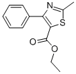 Structure of ETHYL 2-METHYL-4-PHENYL-1,3-THIAZOLE-5-CARBOXYLATE