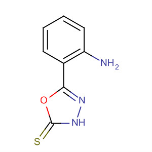 Structure of 1,3,4-Oxadiazole-2(3H)-thione, 5-(2-aminophenyl)-
