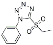 1H-Tetrazole, 5-(ethylsulfonyl)-1-phenyl-结构式