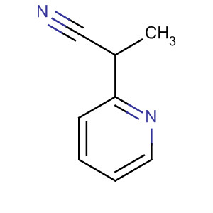 Structure of 2-Pyridineacetonitrile, a-methyl-