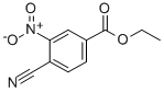 Structure of Benzoicacid, 4-cyano-3-nitro-, ethyl ester