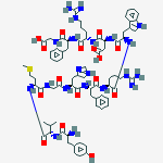 Structure of [D-Trp8]-γ-MSH