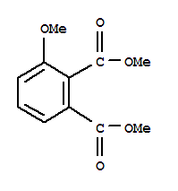 Structure of methyl 3-methoxyphthalate
