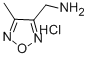 Structure of 4-METHYL-FURAZAN-3-YLMETHYLAMINE HCL