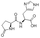 Structure of pyroglutamylhistidine