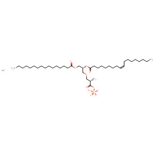 Structure of L-Serine,(2R)-3-[(1-oxohexadecyl)oxy]-2-[[(9Z)-1-oxo-9-octadecenyl]oxy]propylhydrogen phosphate (ester), monosodium salt