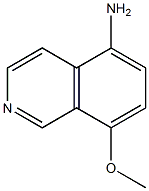 Structure of 8-Methoxyisoquinolin-5-amine