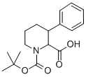 Structure of 3-PHENYL-PIPERIDINE-1,2-DICARBOXYLIC ACID 1-TERT-BUTYL ESTER