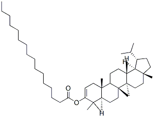 Structure of lupenyl palmitate