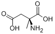 Structure of (S)-(+)-2-AMINO-2-METHYLBUTANEDIOIC ACID